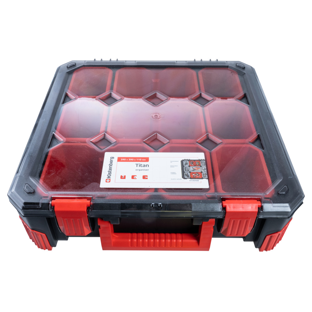 Sortimentsbox Titan Organizer groß aus Kunststoff | Sonderpreis Baumarkt
