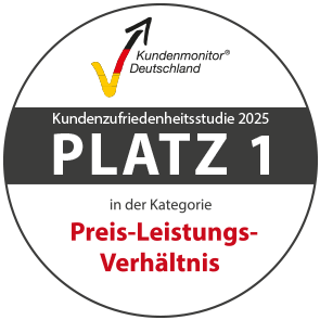 Siegel - Preis-Leistungs-Verhältnis