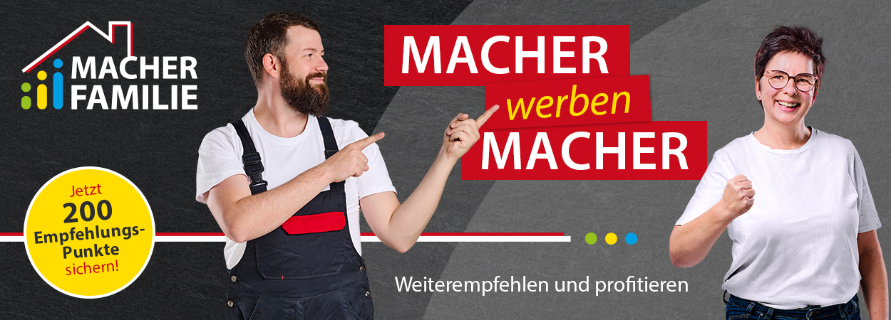 Macher Werben Macher - Banner