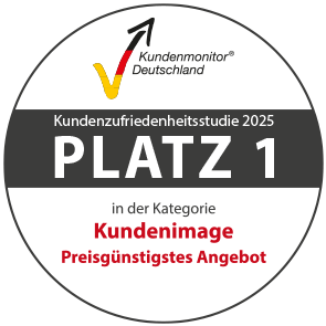 Siegel - Kundenimage Preisgünstigstes Angebot