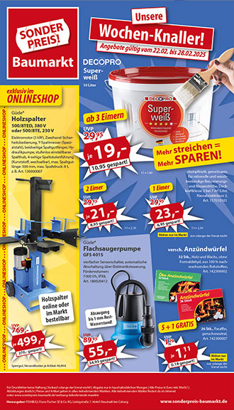 Aktuelle Werbung