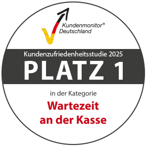 Siegel - Wartezeit an der Kasse