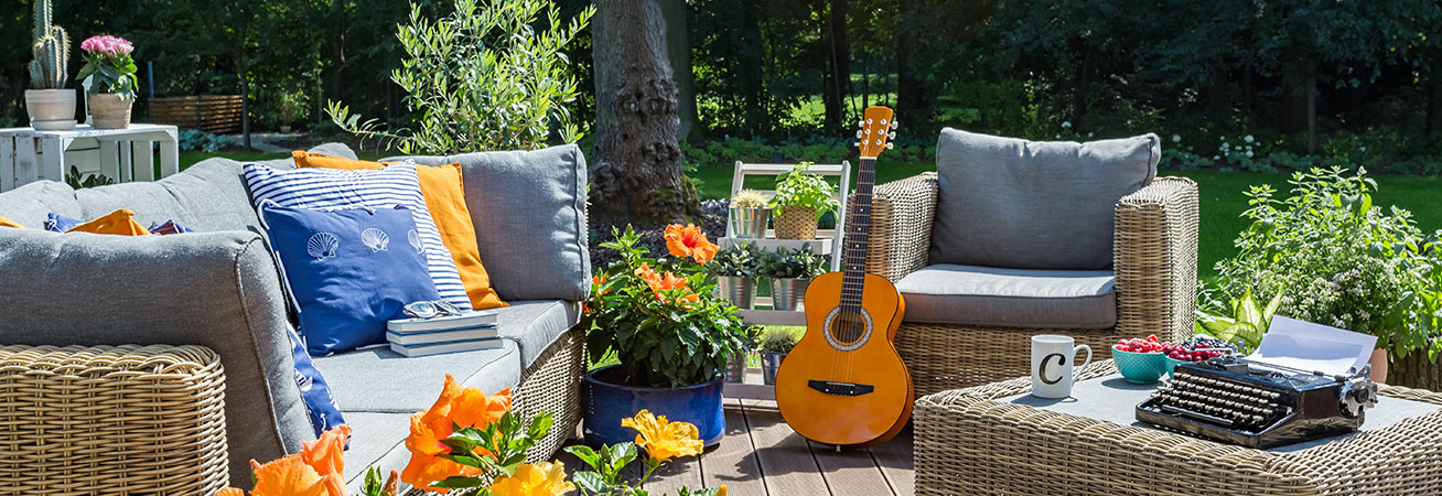 Urlaub im Garten
