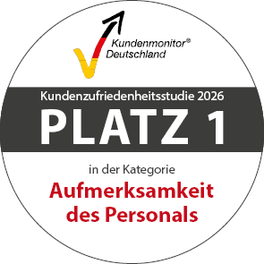 Siegel - Aufmerksamkeit des Personals