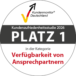 Siegel - Verfügbarkeit von Ansprechpartnern