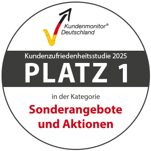 Siegel - Sonderangebote und Aktionen