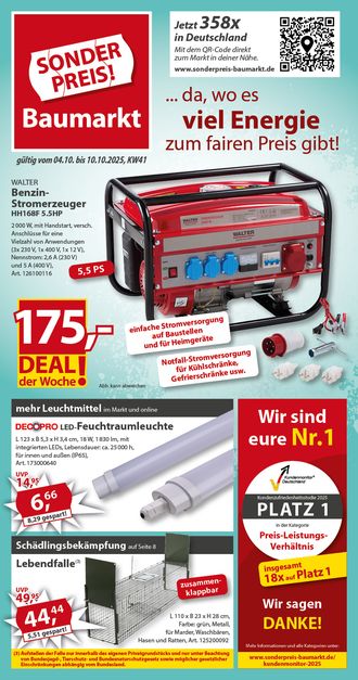 Prospekt nächste Woche