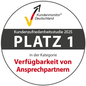 Siegel - Verfügbarkeit der Ansprechpartner