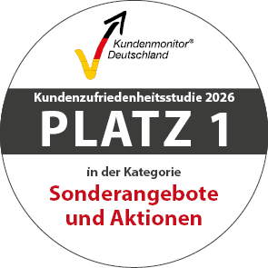 Siegel - Sonderangebote und Aktionen