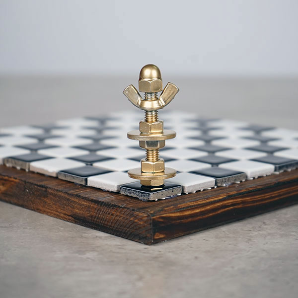 Bauteile eines Königs