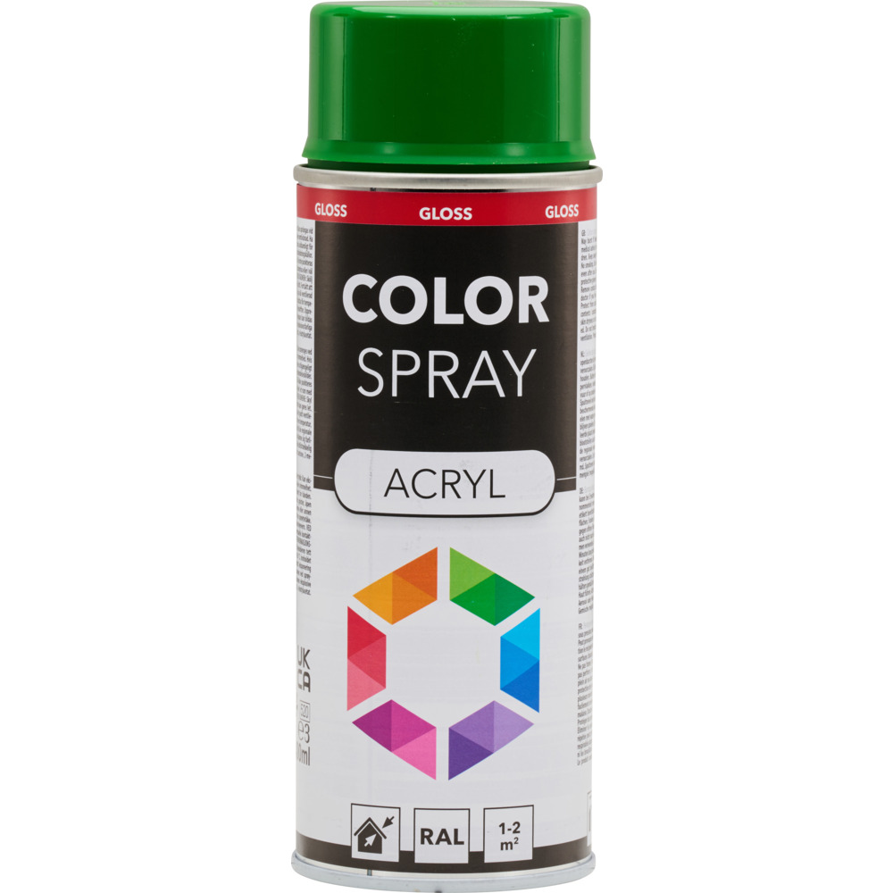 Lackspray glänzend 400 ml Acryl RAL6001 smaragdgrün