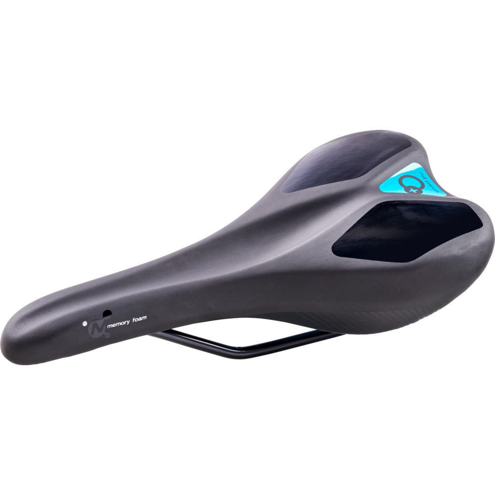 Mountainbike-Sattel mit "Memory Foam" schwarz image number 0