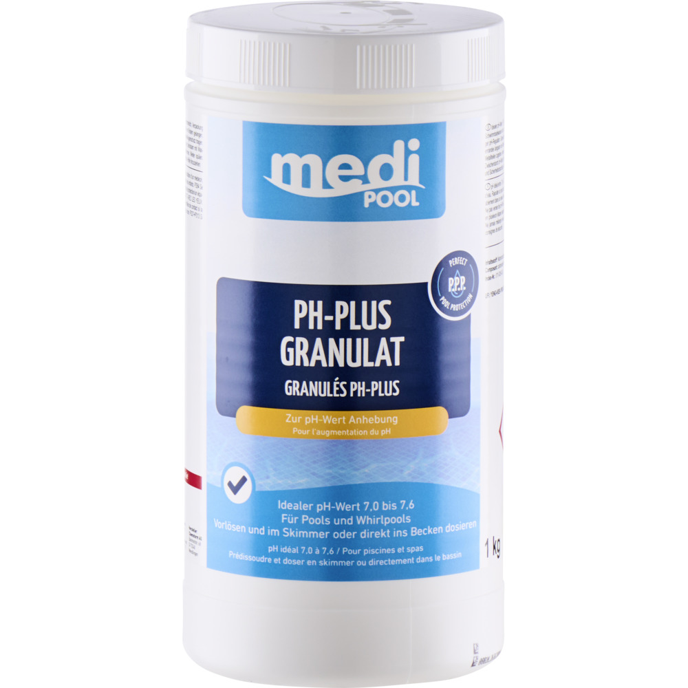 Pool pH Wert Heber, pH Plus Granulat 1 kg