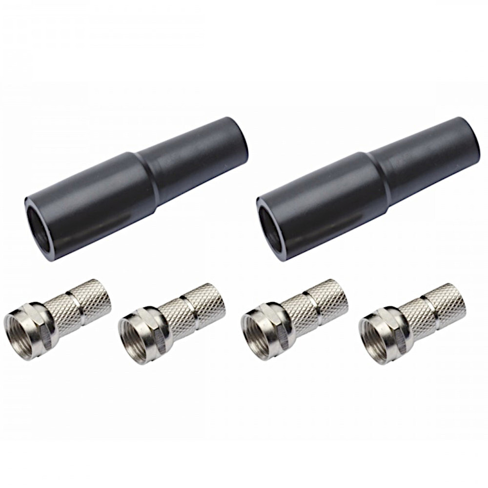 F-Montageset 6-teilig SAT 7 mm aus Metall