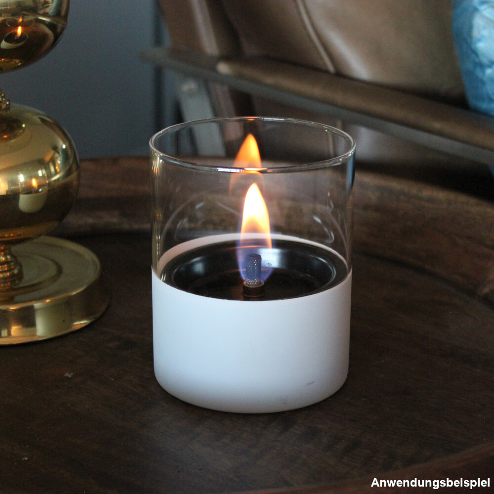 Firefix Tenderflame Tischfeuer ''LILLY'' weiß image number 1