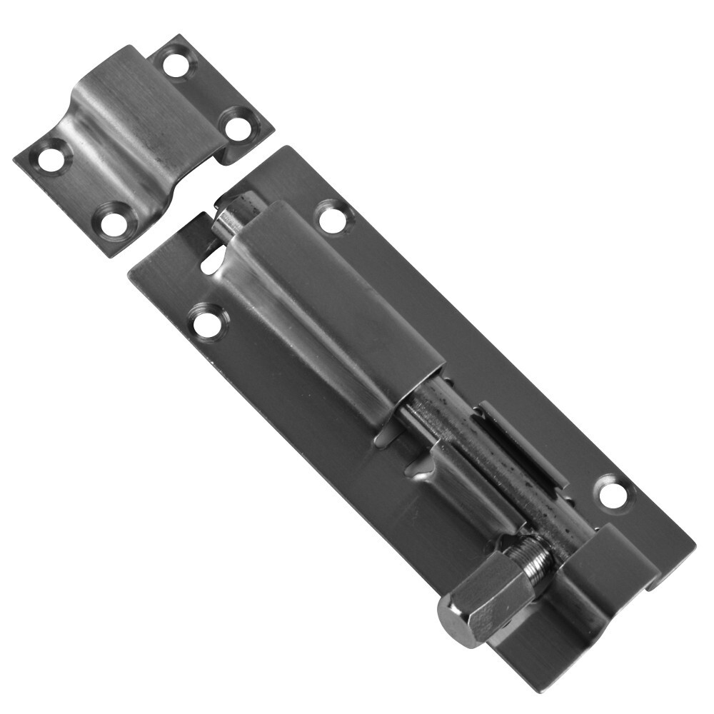 Schubriegel gerade 200mm Edelstahl Torriegel Schlossriegel Türriegel Riegel