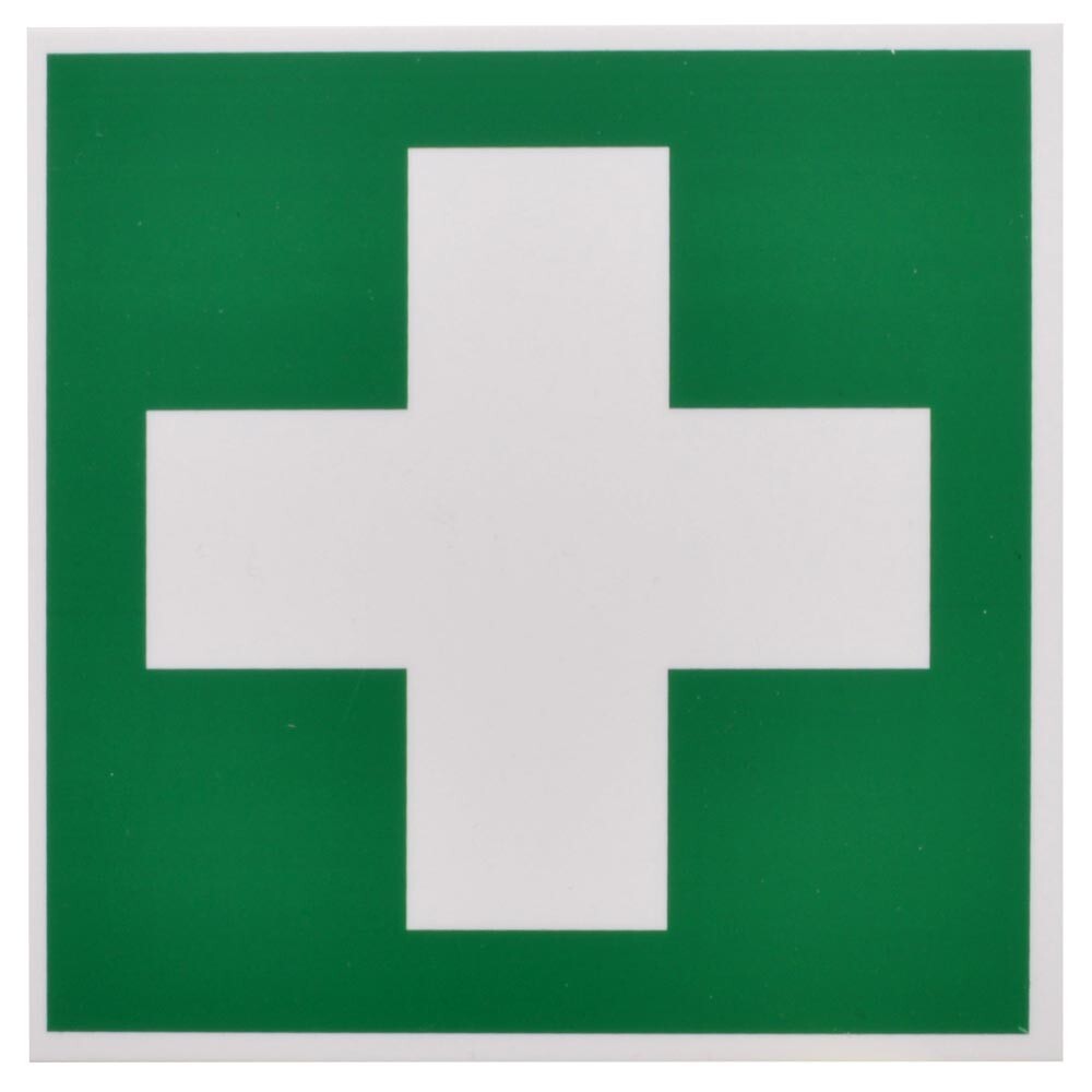 Erste Hilfe Schild 150 x 150 mm image number 0