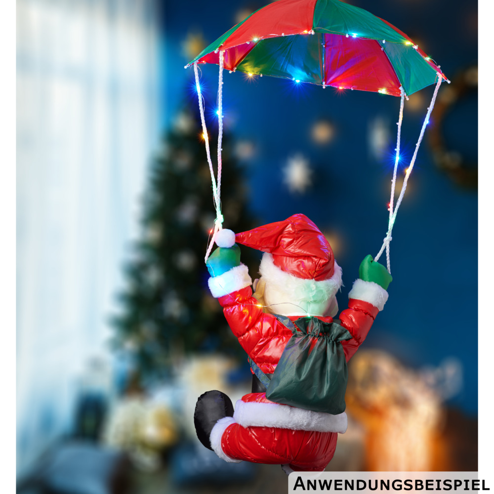 Weihnachtsmann mit LED-Fallschirm 90 cm image number 11