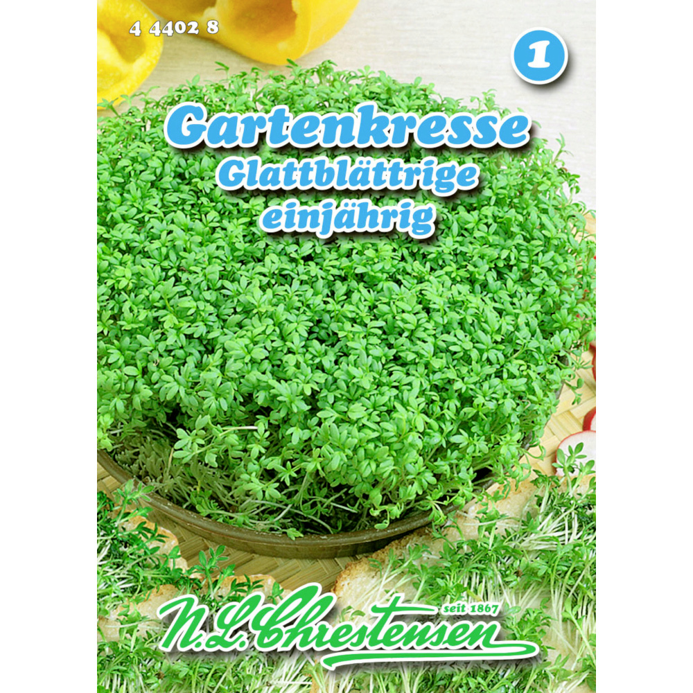 Saatgut Gartenkresse ca. 6 – 8 laufende Meter image number 0
