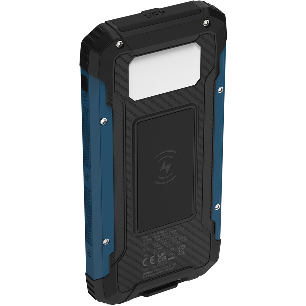 Outdoor-Powerbank mit 10000 mAh und Solarpanel image number 5