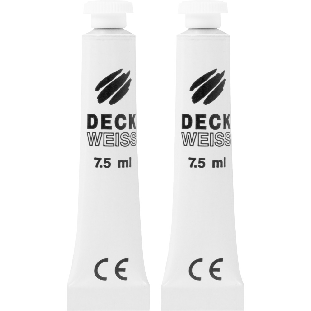 Deckweiß 2 Tuben à 7,5 ml image number 1