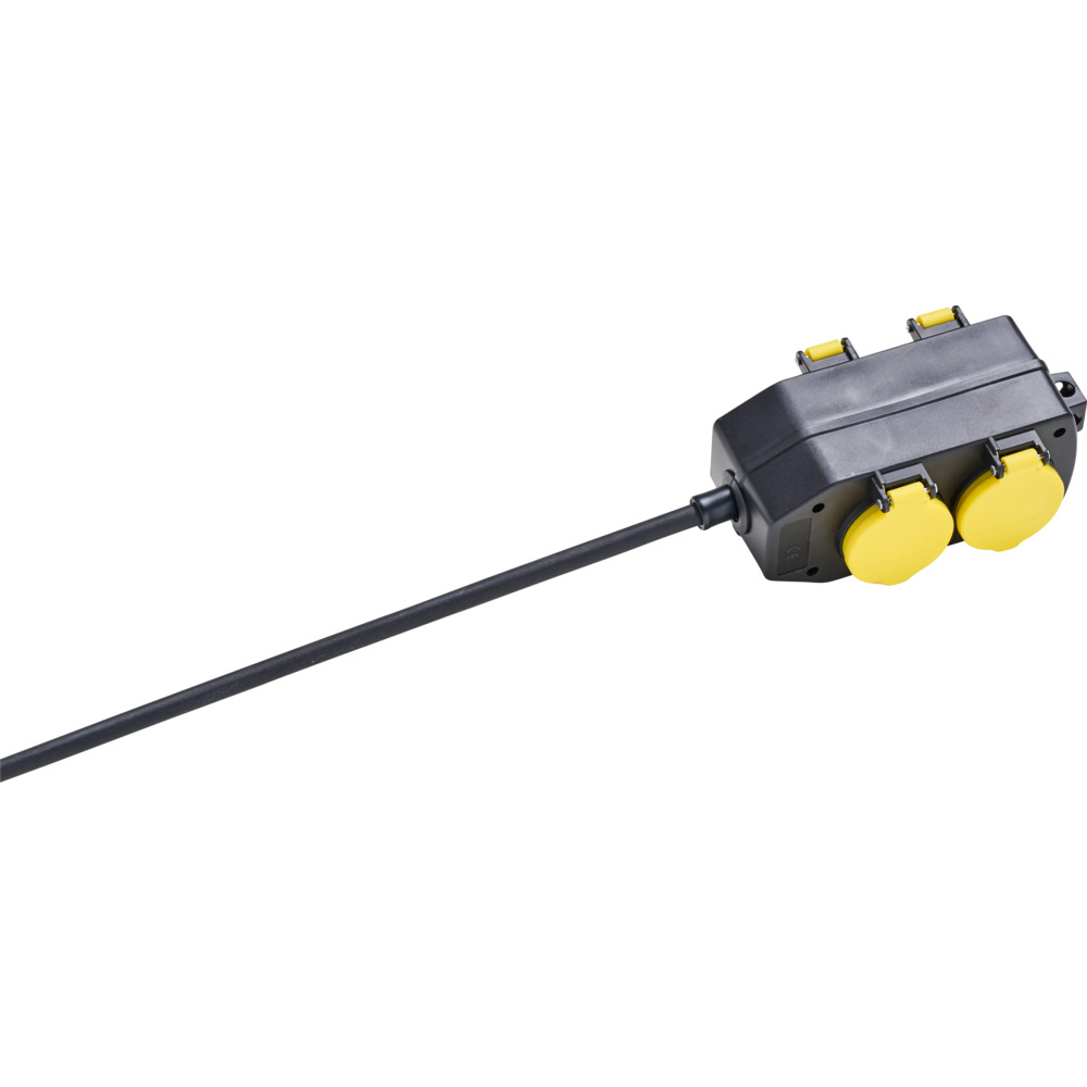 Steckdosenleiste 4-fach, 5 m, au&szlig;en image number 2