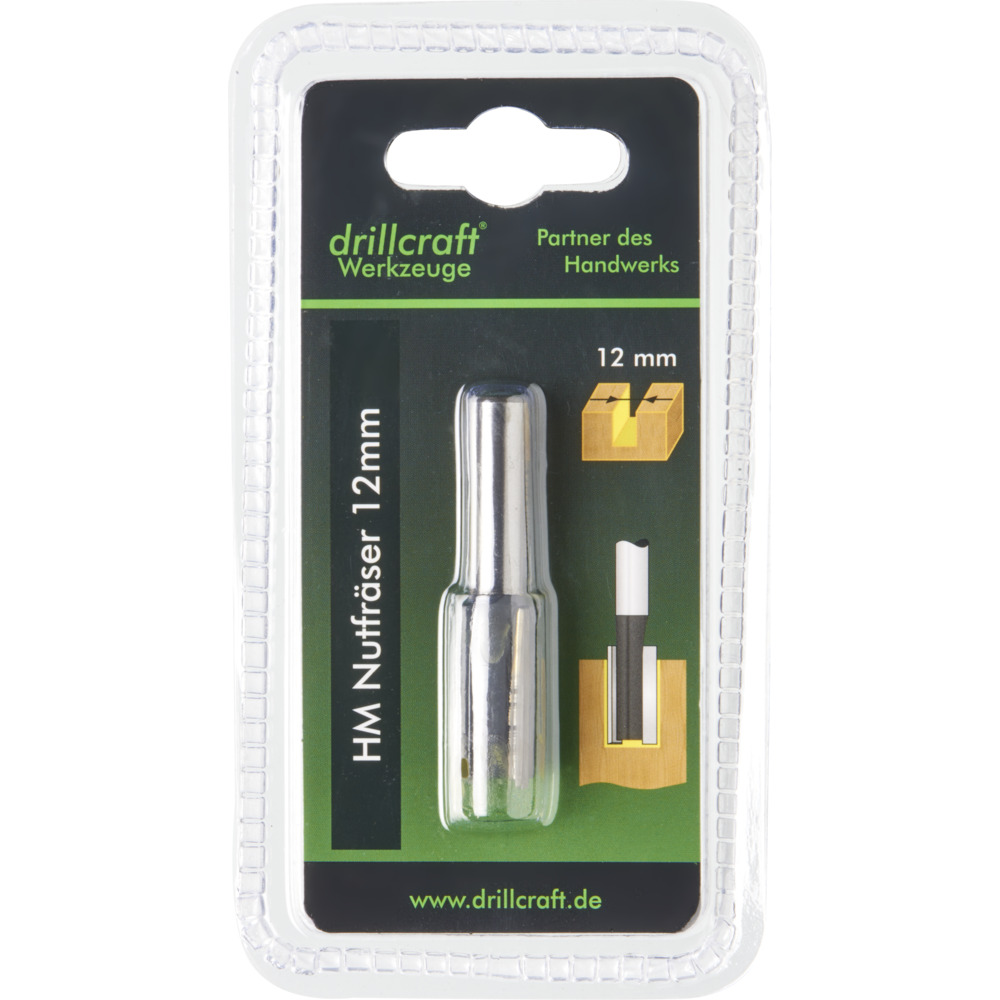 Drillcraft HM-Nutfräser 12 mm image number 2