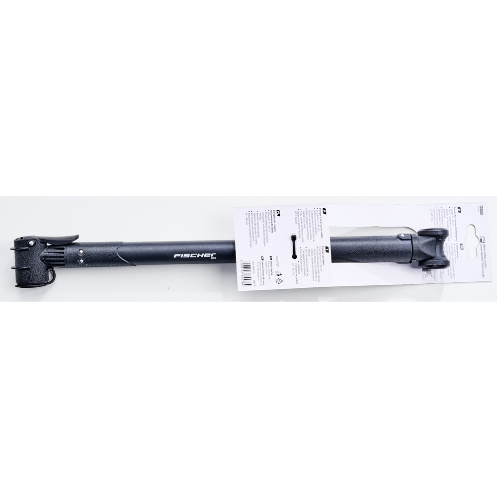 FISCHER Fahrrad Luftpumpe 41 - 48 cm alle Ventile image number 2