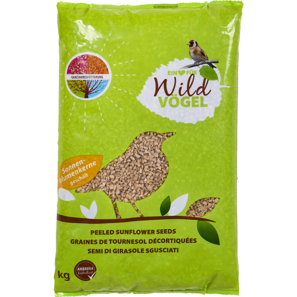 Sonnenblumenkerne geschält 1 kg mit hohem Ölgehalt für mehr Energie