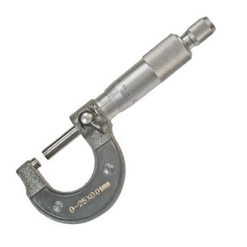 Mikrometer in Holzkassette