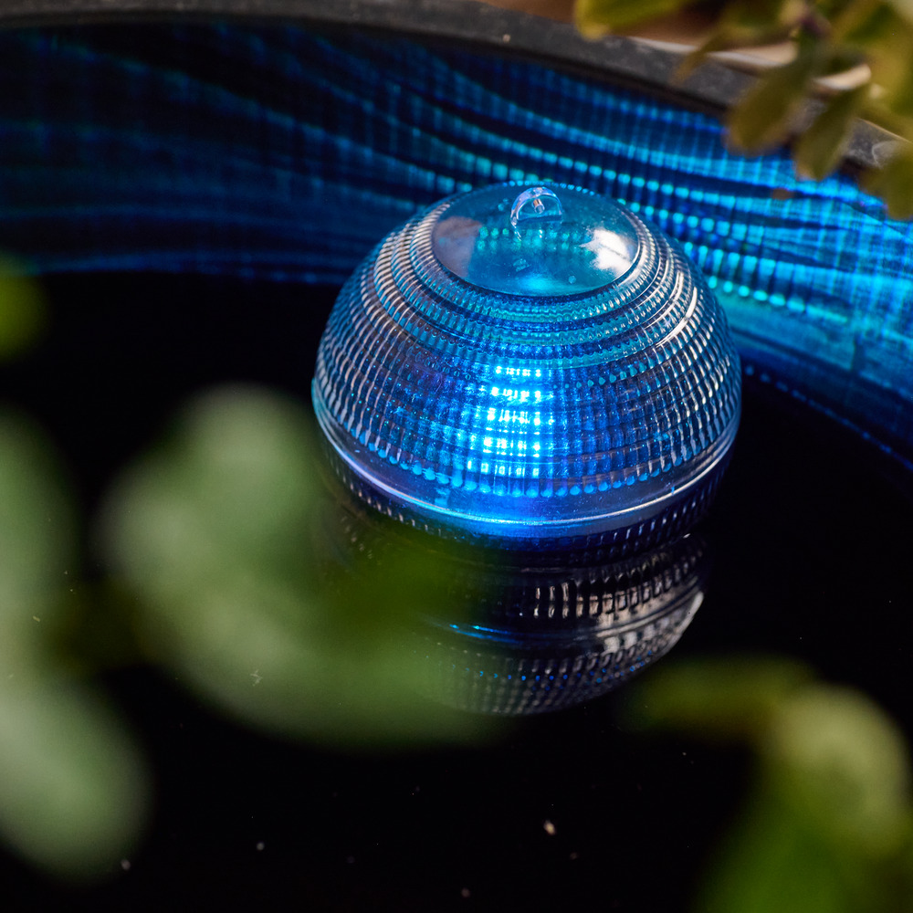 Solar-LED-Schwimmkugel &Oslash; 8 cm mit Farbwechsel image number 4