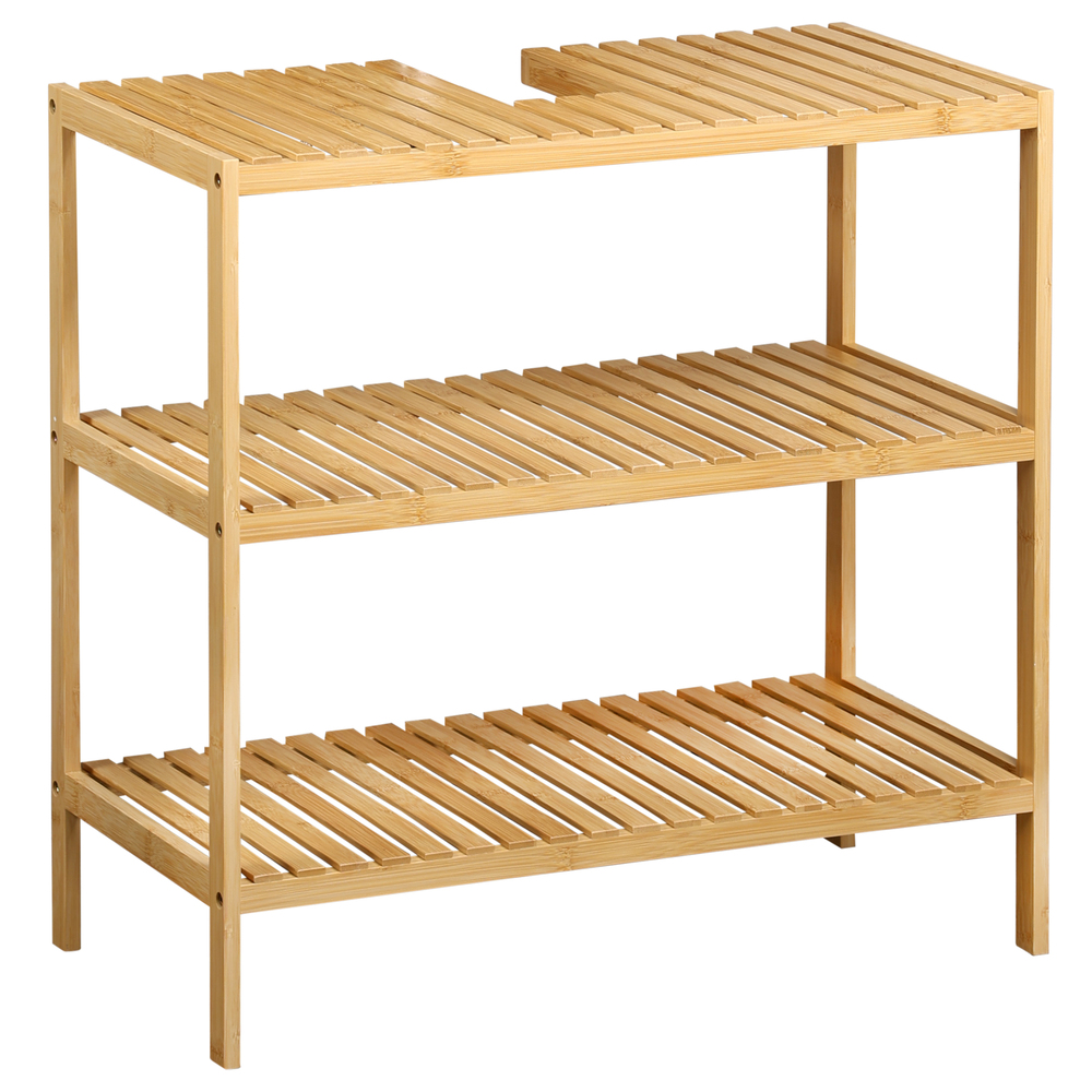 Waschbeckenunterschrank aus Bambus image number 0