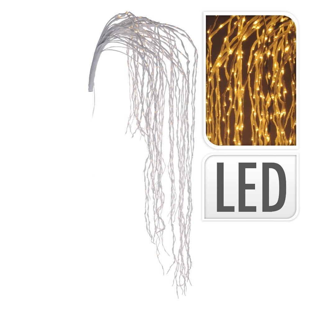 Dekozweige 1120 LED 190 cm in Warmweiß für Innen und Außen