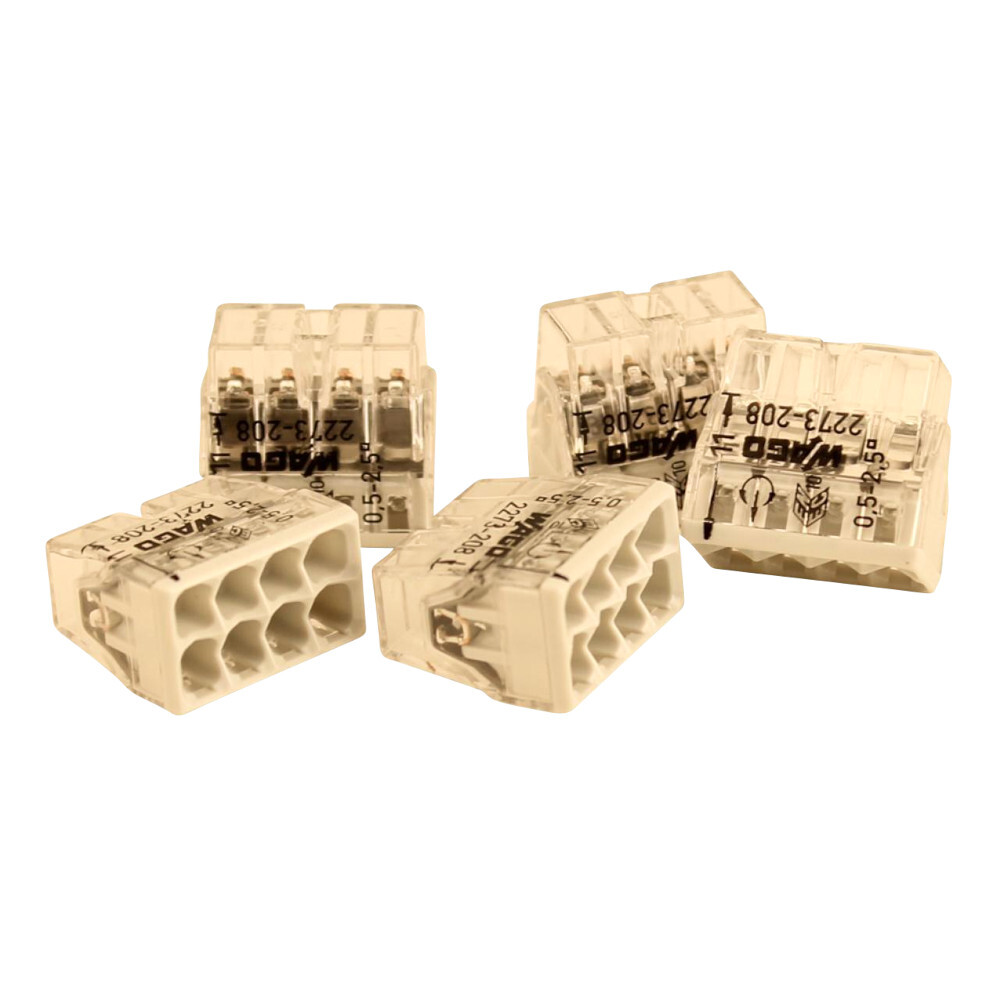 WAGO Dosenklemme Compact 8f 0,5-2,5mm² image number 0