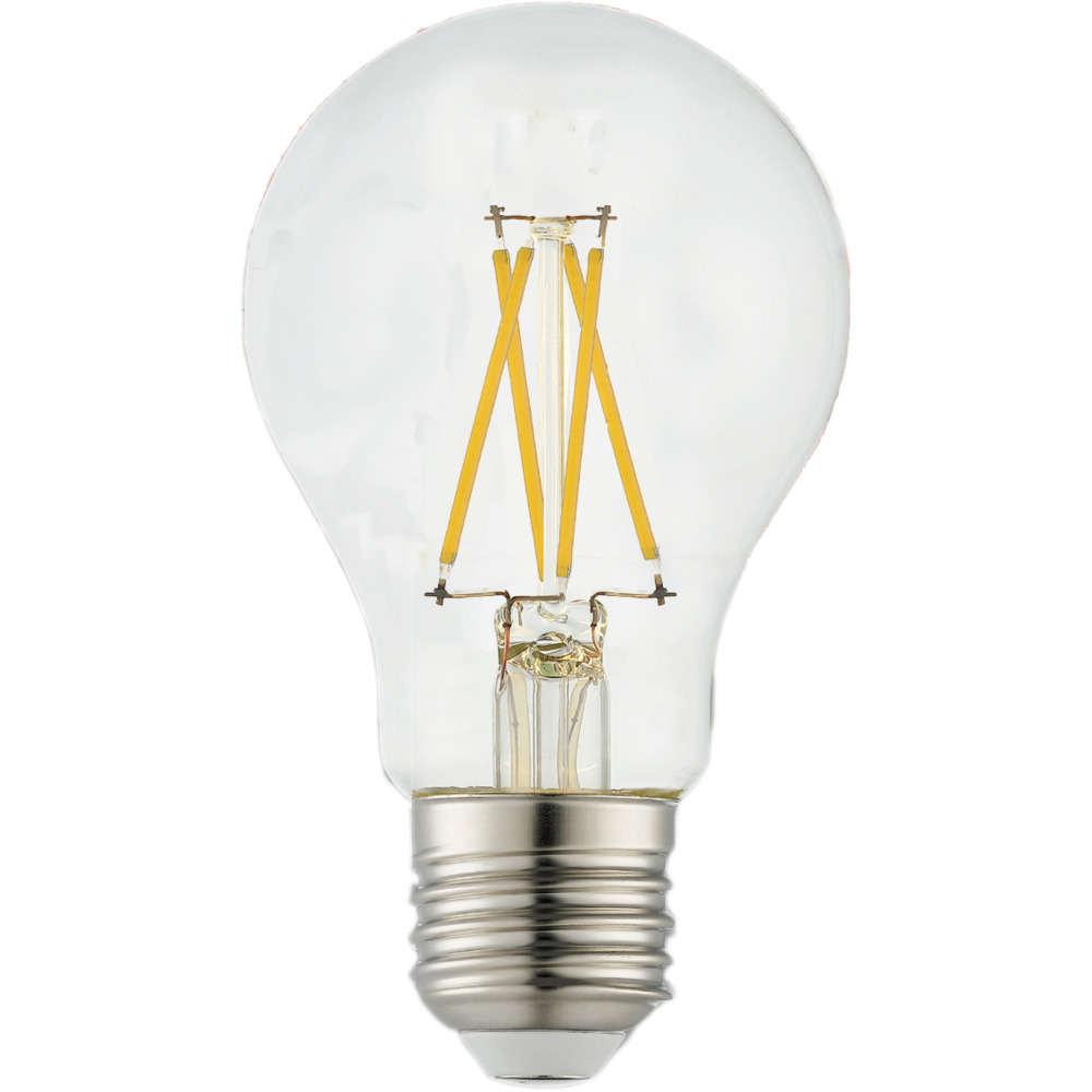 LED-Filament-Birne E27 4,9W, 470lm, 3er Pack image number 0