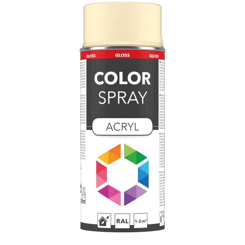 Lackspray 400 ml Acryl RAL1015 hell elfenbein image number 0