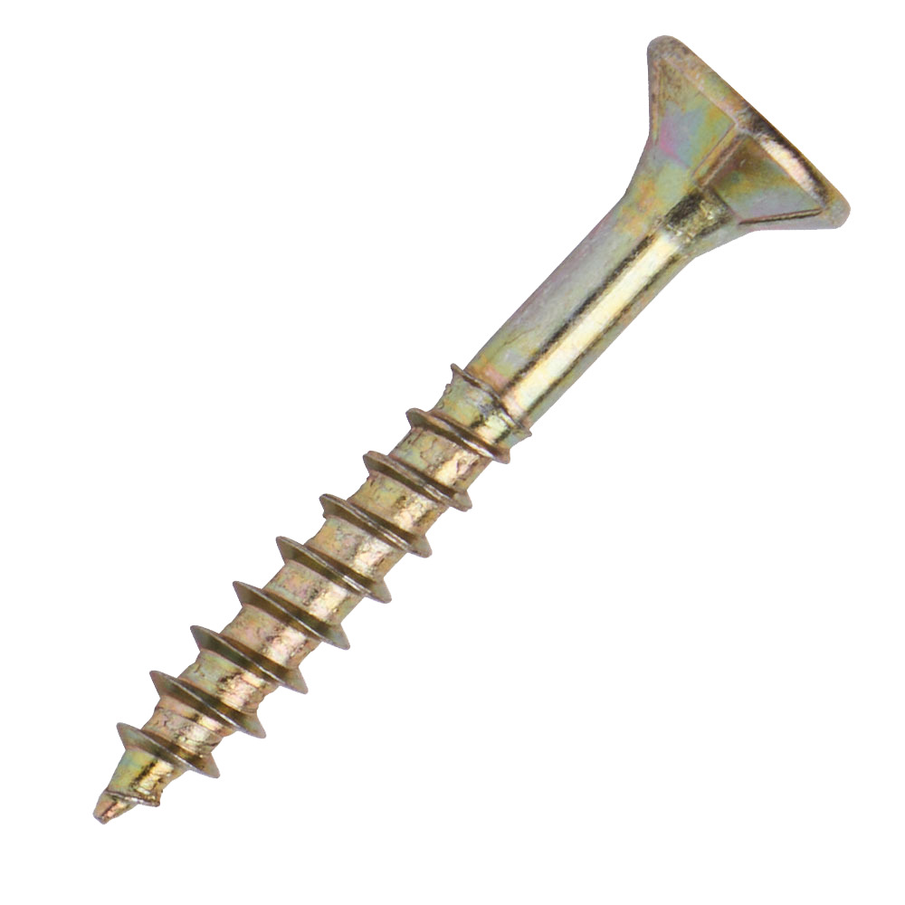 Spanplattenschraube 4 x 30 mm PZ 1kg FISHBULL-Pack Senkkopf Teilgewinde Kreuzschlitz image number 1