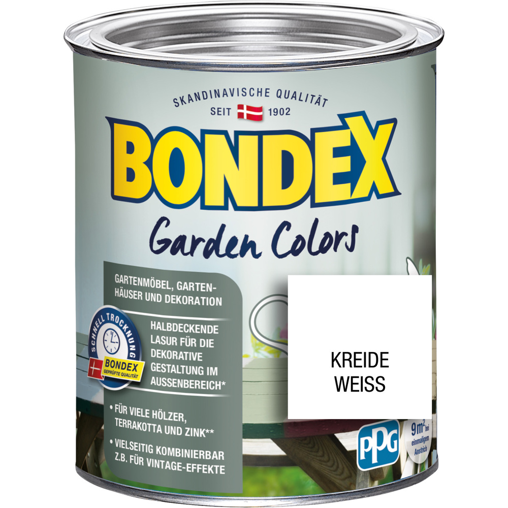 BONDEX Garden Colors Kreide Weiss 750 ml image number 0