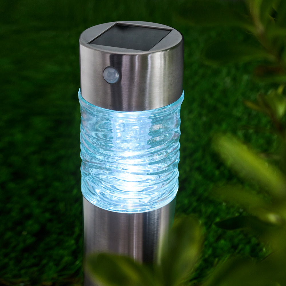 Grundig Solar-LED Leuchte 7,5 x 44,5 cm Bewegungsmelder image number 2