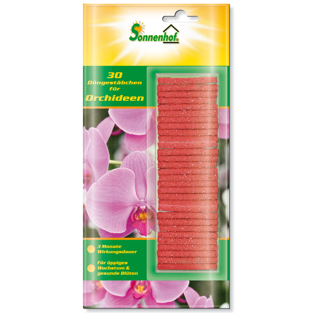 Düngestäbchen für Orchideen 30 Stück mit Langzeitwirkung