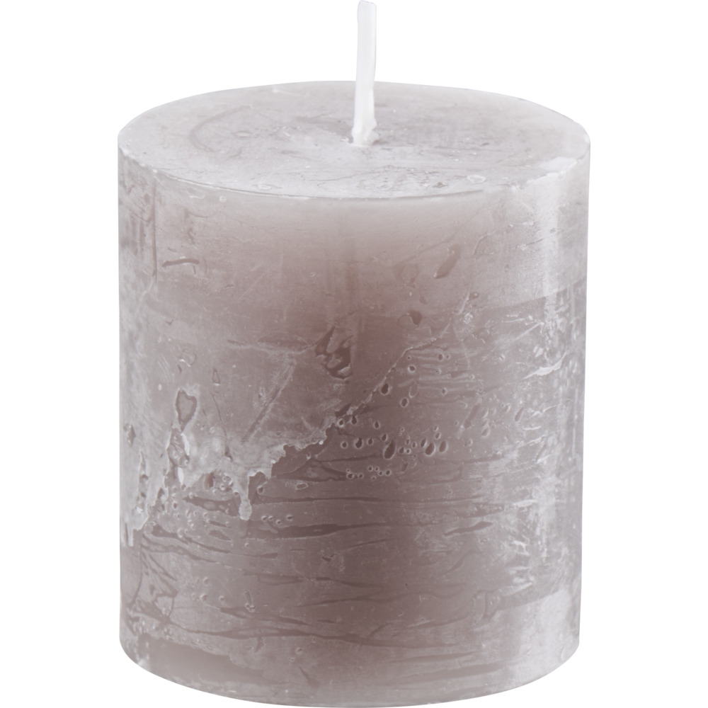 M&uuml;ller Polar Stumpenkerze 75 x &Oslash; 68 mm hell kaschmir