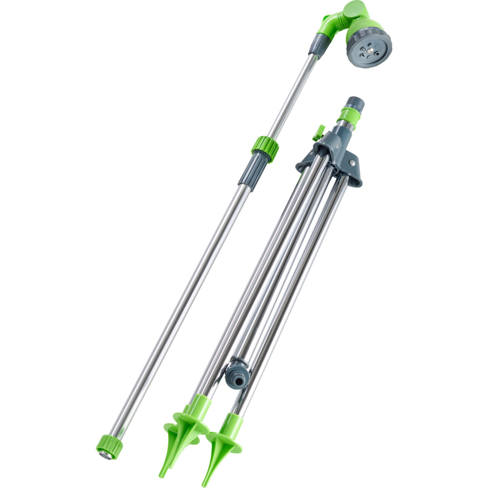 Gartendusche aus Aluminium mit Stativ, h&ouml;henverstellbar