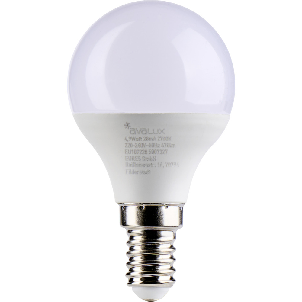 Sparpack 3 Stück LED Lampen Tropfenform E14 5W 470lm image number 1