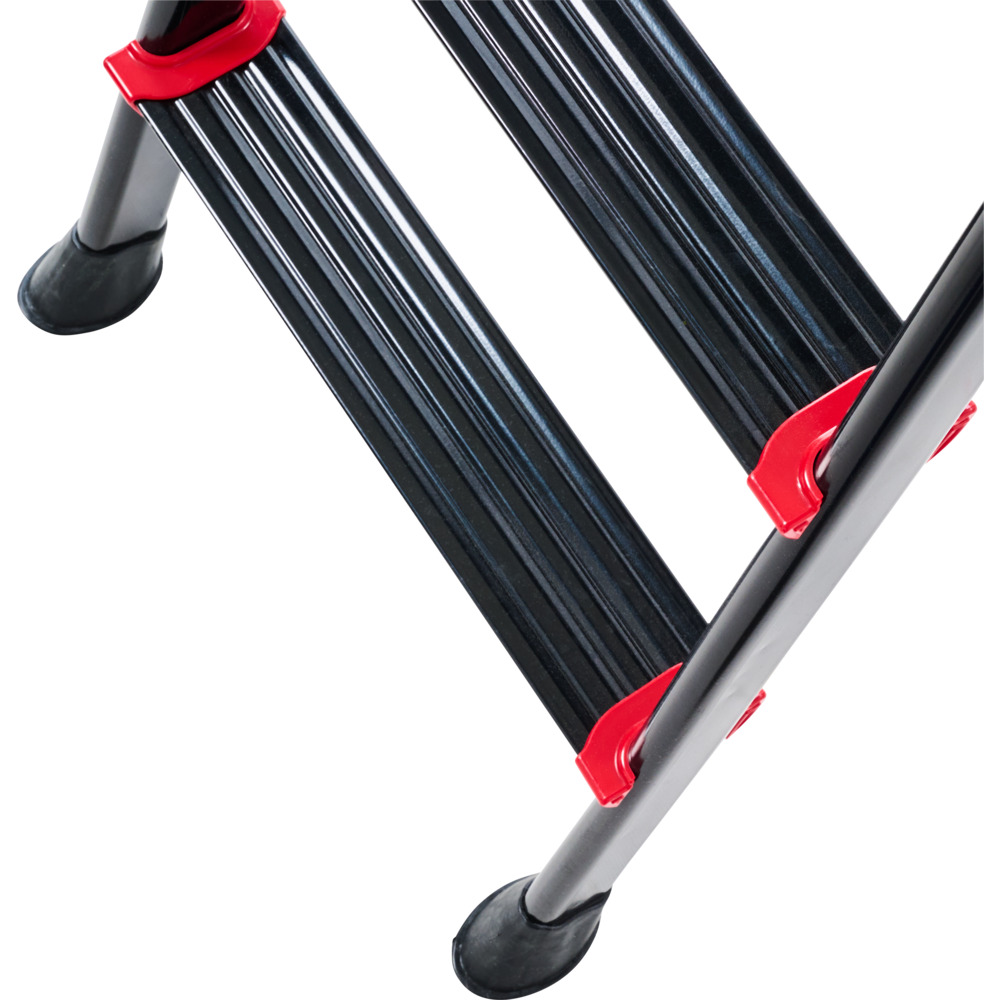 Haushaltsleiter Stahl 4-stufig, 150 kg Traglast  image number 2