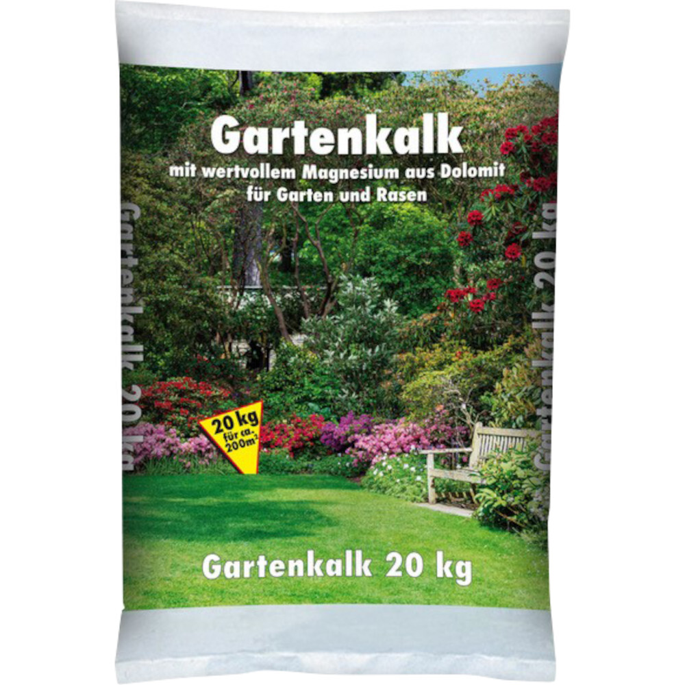 Gartenkalk gekörnt 20 kg image number 0