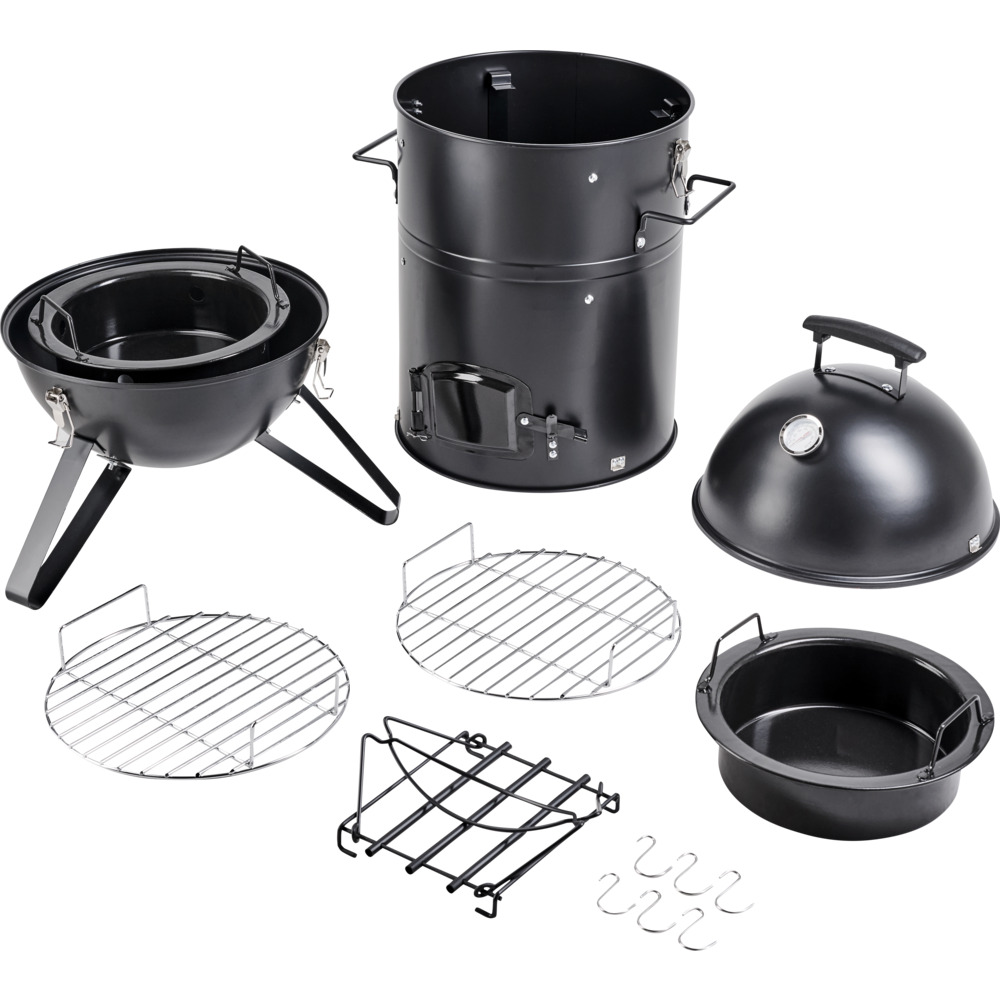 Grill- und R&auml;ucherofen ''R&uuml;gen'' &Oslash; 37 x 91 cm image number 0