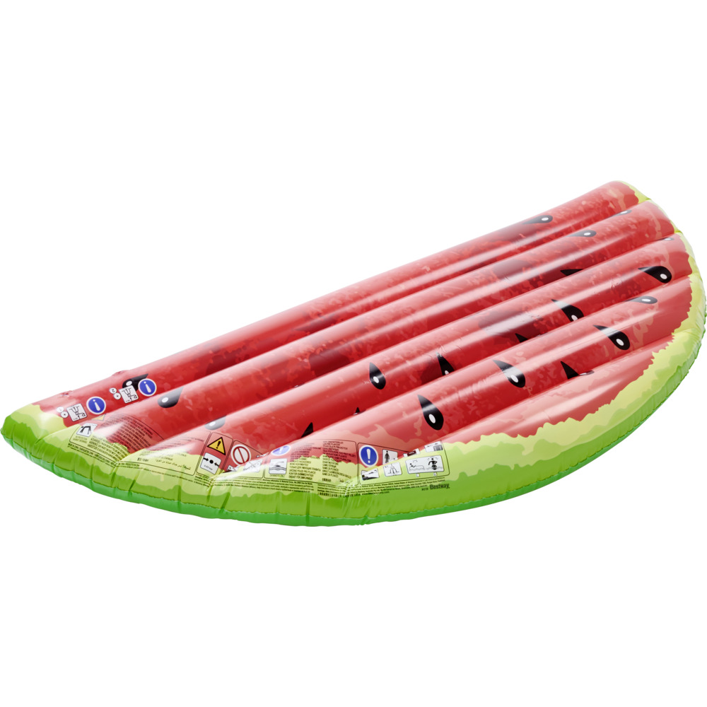 Bestway Luftmatratze im Wassermelonen-Design aus Vinyl mit Reparaturflicken