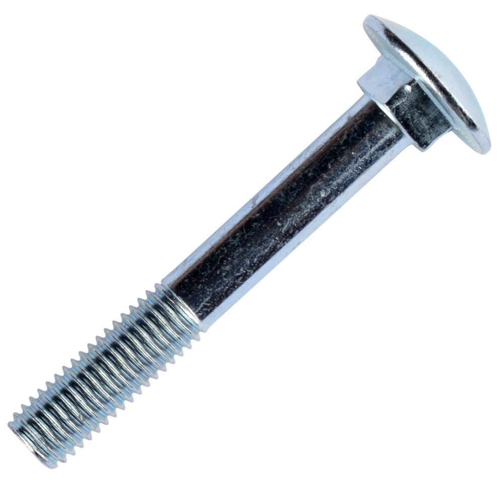 Schlossschraube 10,0 x 80 mm M10 DIN 603 Stahl