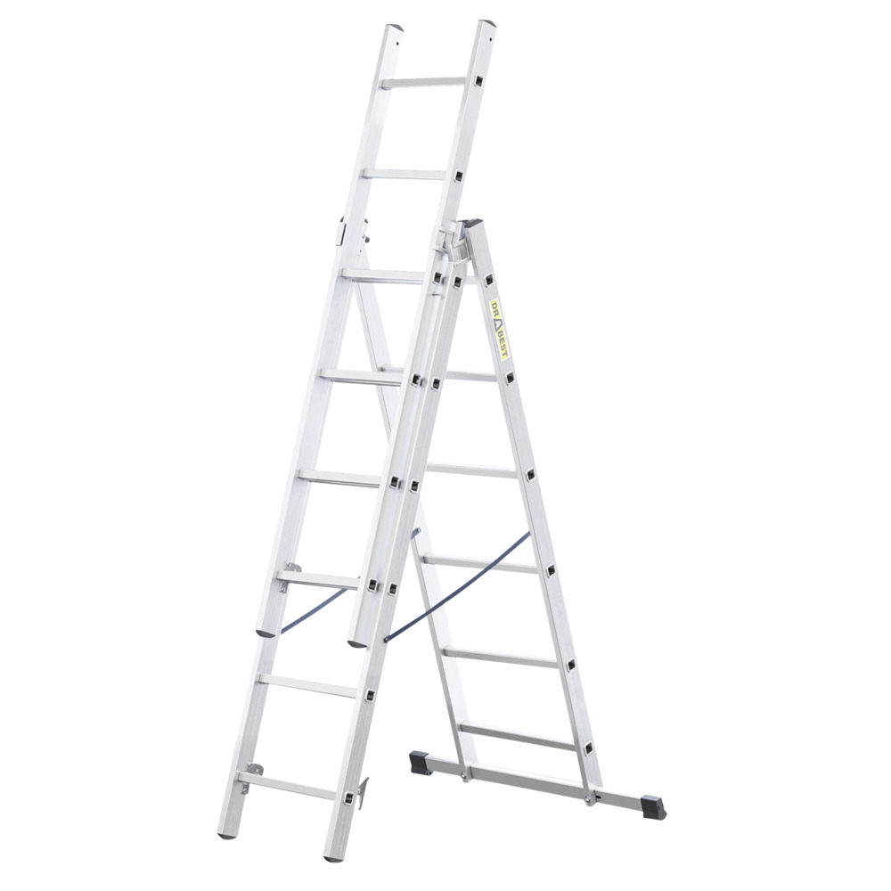 3in1 Aluminium-Mehrzweckleiter bis ca. 150 kg image number 1