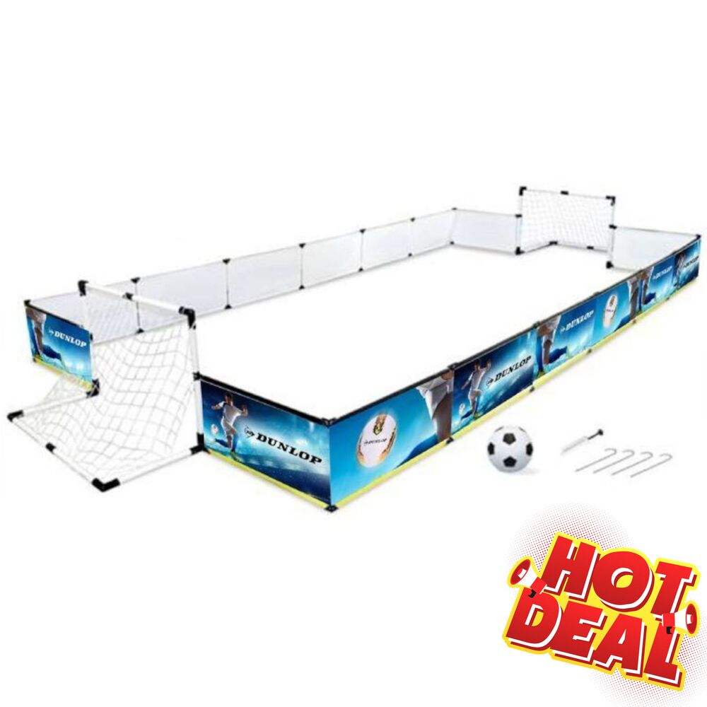 DUNLOP Fu&szlig;ball-Spielfeld ca. 235x36x426 cm